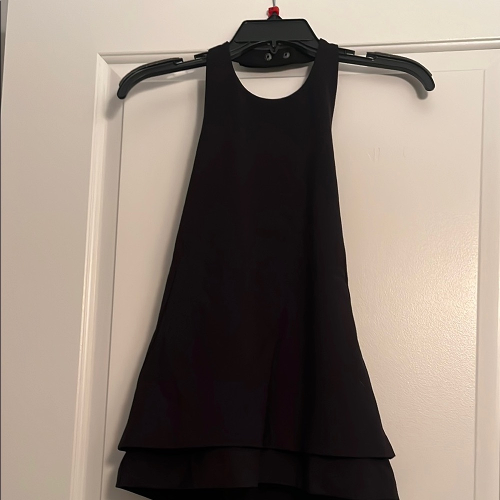 Rag & Bone. NWT Irina Black Ponte Top. Small